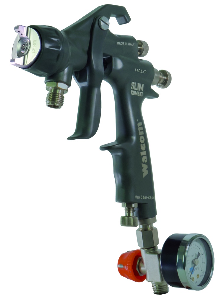 SPRAY GUN SLIM KOMBAT S.HALO 1,2 C/S.AL. C/REG