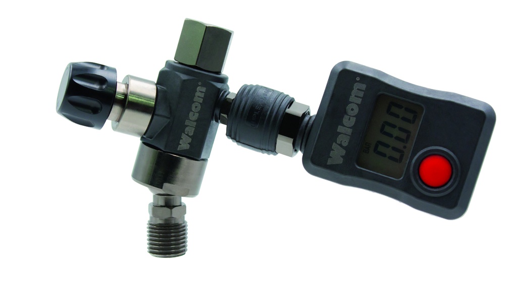 PRESSURE AIR REGULATOR with Digital Gauge- SWIVEL SET