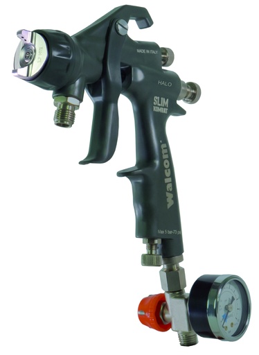 [W803512] SPRAY GUN SLIM KOMBAT S.HALO 1,2 C/S.AL. C/REG