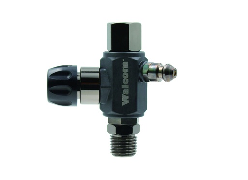 [W90194] PRESSURE REGULATOR ONLY with quick release for carbon fiber digital gauge (gauge not incl.) - Straight connection