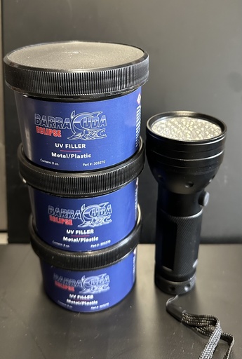 [B30500] Promo Kit (3x 1/2 Pound Tubs with 51-Led Portable UV Flashlight)