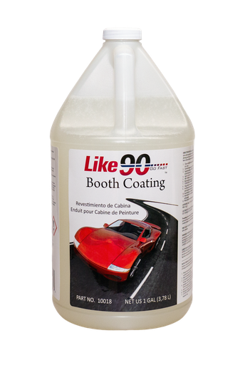 [L10018] Booth Coating 1 Gallon (Clear 4/Case)